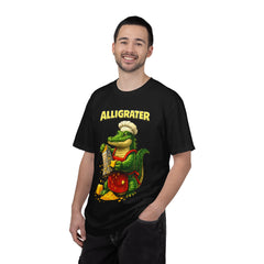 Alligrater Chef Funny Gator Grating Cheese T-Shirt
