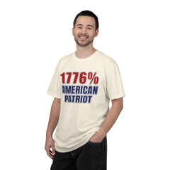 1776% American Patriot T-Shirt — 4th of July Patriotic Tee