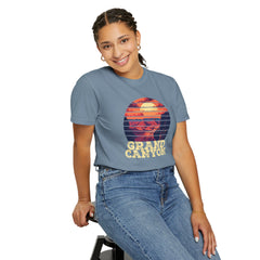 Grand Canyon National Park Graphic, Comfort Colors Soft Relaxed Fit Unisex Garment-Dyed T-shirt