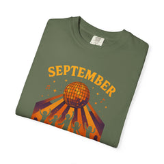 Earth, Wind & Fire Inspired Unisex T-Shirt, September Celebration Tee, Music Lover Gift, Vintage Style Top, Concert Shirt