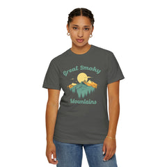 Great Smoky National Park National Park Graphic, Comfort Colors Soft Relaxed Fit Unisex Garment-Dyed T-shirt