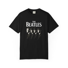 Retro Music T-shirt - The Beatles Unisex Garment-Dyed Tee