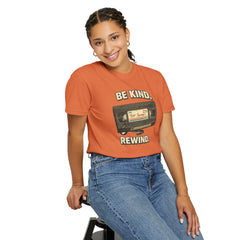 Be Kind Rewind Cassette T-Shirt — Retro 80s Vintage Tape Tee