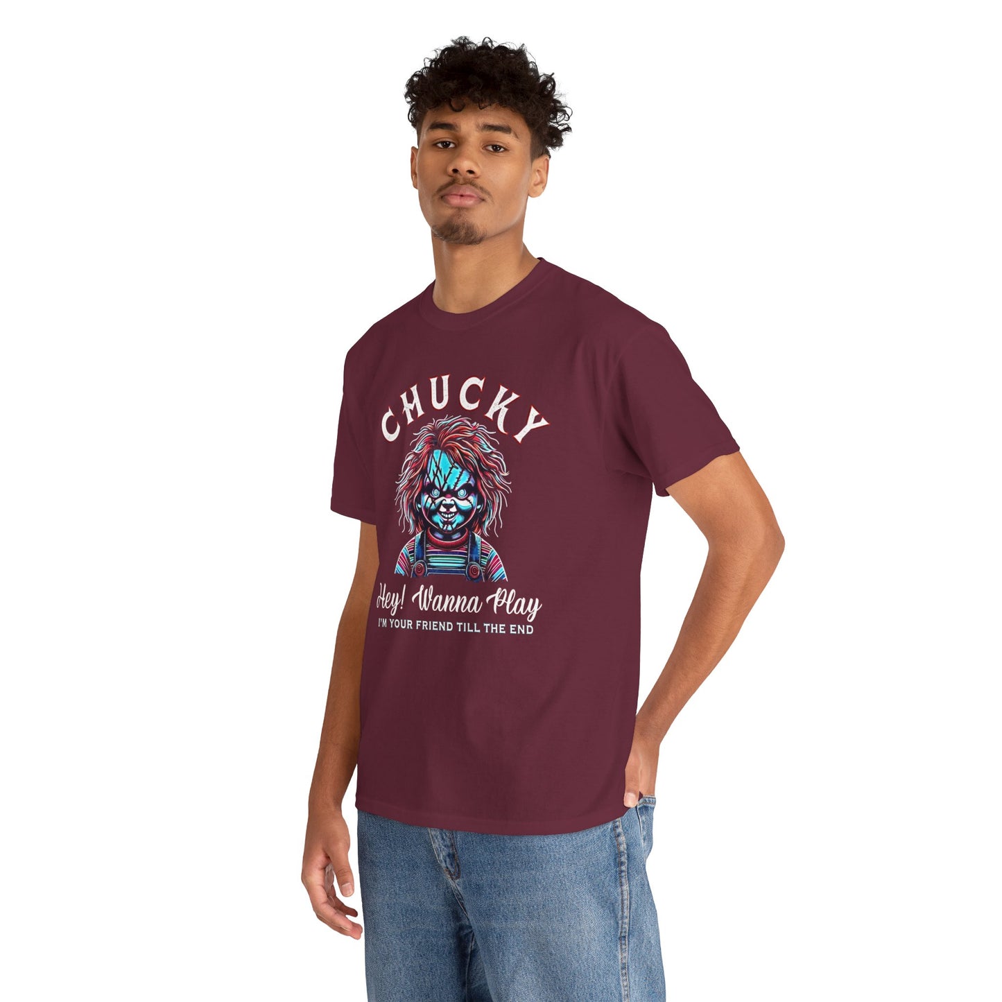 Chuck The Man Child - Unisex Heavy Cotton Tee