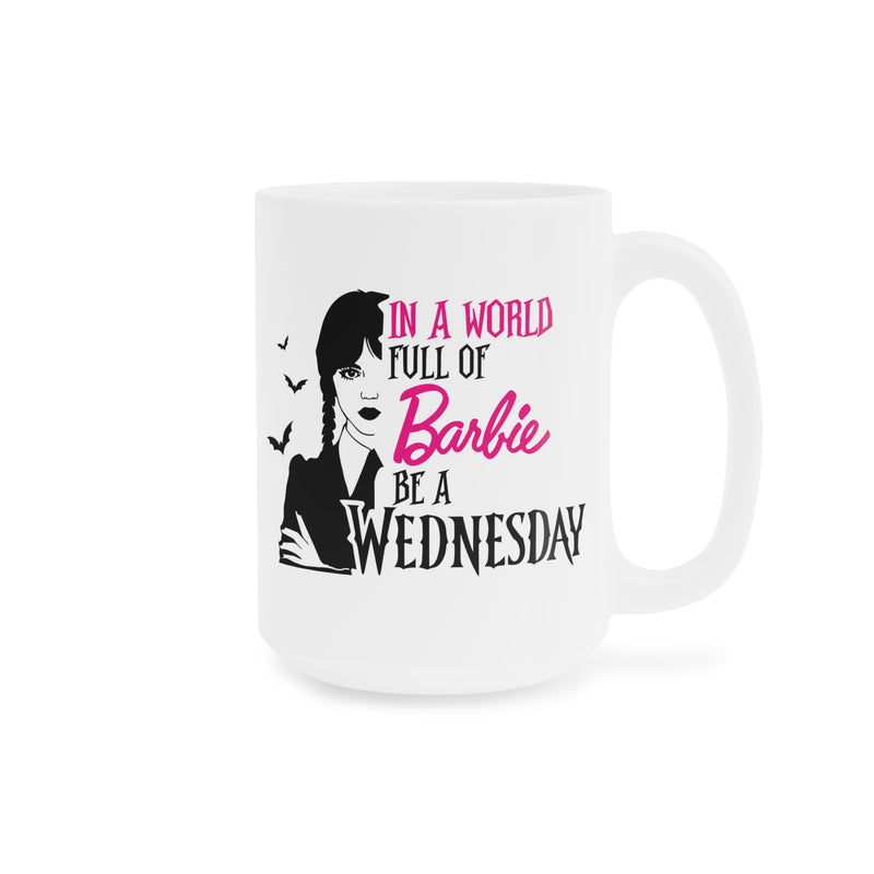 Wednesday Addams - Ceramic Mugs (11oz\15oz\20oz) | Pop Culture | Addams Family | Fan Gift | Gift For Her | Gothic Style Mug | Creepy Comedy