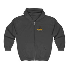 Personalized with your dogs image Zip Hoodie — "My Therapist Has a Wet Nose" Graphic