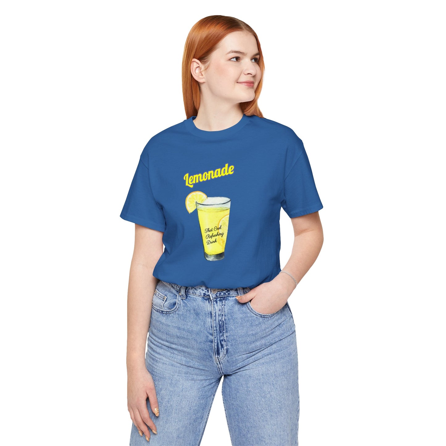 Lemonade That Cool Refreshing Drink, Graphic Unisex Jersey Short Sleeve Tee