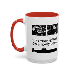 Mug - Hunt For Red October Fan Mug, Sean Connery Gift, Submarine Movie Fan Gift