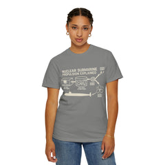 Nautical Science T-Shirt, Unisex Graphic Tee, Marine Themed Apparel, Gift for Engineers, Submarine Enthusiast Shirt, Casual Wear