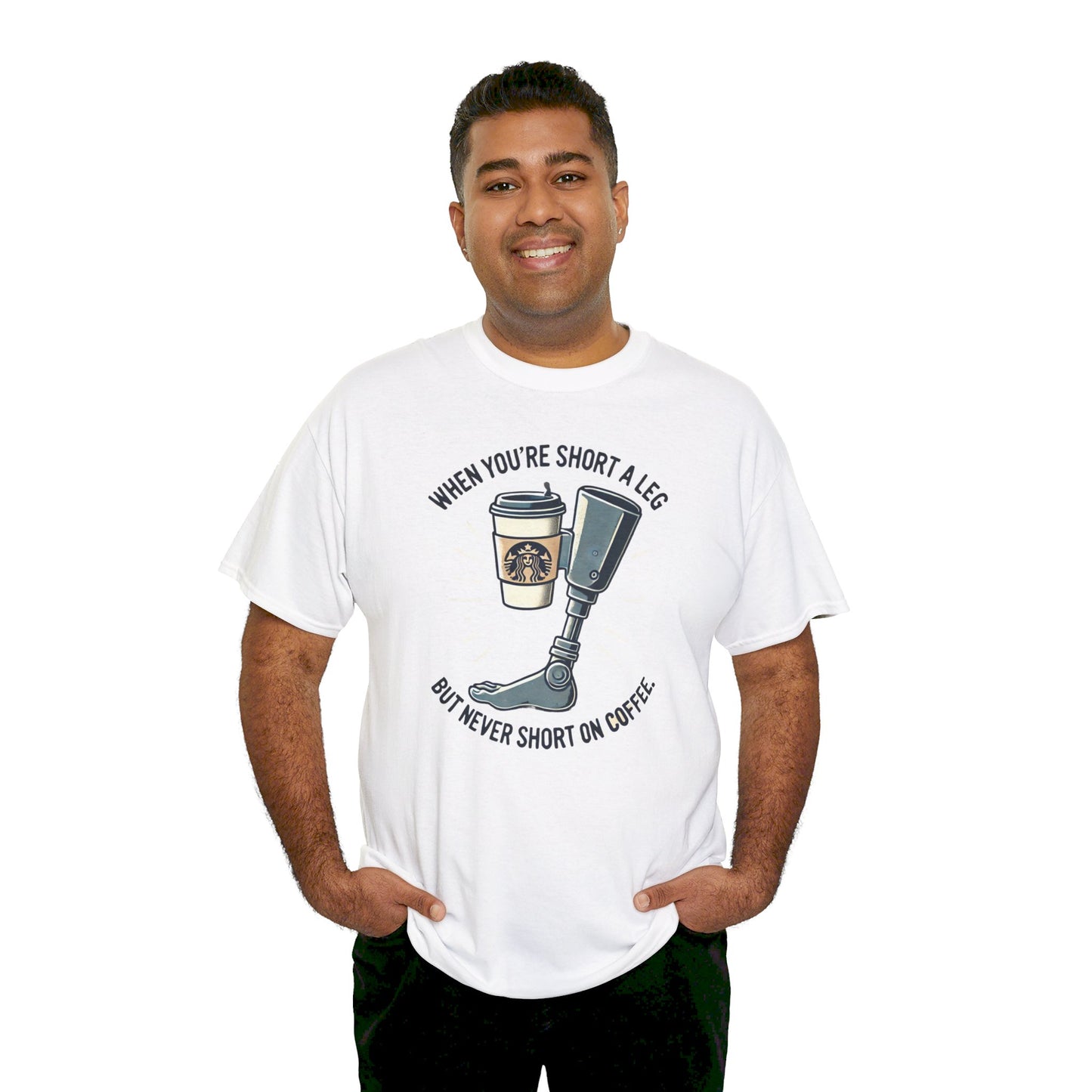 Aputee Coffee Humor - Unisex Heavy Cotton Tee