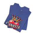 Canasta Queen Crown and Heart - Graphic Unisex Tee