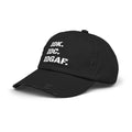 Funny Acronym distressed cap, IDK I Don't Know, IDC I Don't Care, IDGAF I Don't Give A Fu-k