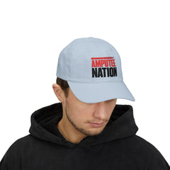 Amputee Nation Classic Dad Cap, Casual Hat for Support, Gift for Amputees, Awareness Cap, Adjustable Dad Hat