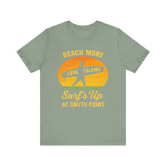 Smiths Point Beach Vibes Unisex Tee - Surf's Up Long Island | Summer Shirt