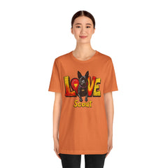 Personalized Love Your Dog T-Shirt — Designed with your dogs name and picture Graphic Tee