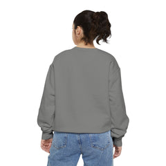 Floral Butterfly Sweatshirt — Tropical Hibiscus Garden Crewneck