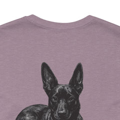 Dog Mom T-Shirt — Personalized Your Dog Image  Tee (Custom Name)
