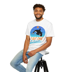 Save The Sea Pandas Comfort Colors Unisex Garment-Dyed T-shirt