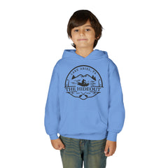 Youth Hoodie — 'The Hideout' Lake Ariel PA Mountain Adventure Hoodie