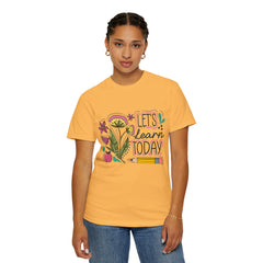 Floral Teacher T-Shirt - Comfort Colors Soft