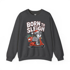 Born To Sleigh - Unisex Heavy Blend™ Crewneck Sweatshirt