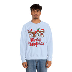 Merry Woofmas- Unisex Heavy Blend™ Crewneck Sweatshirt