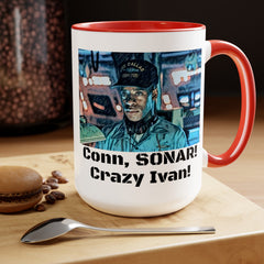 Hunt For Red October Quote Mug,Courtney B Vance fan,Submariner Gift,SONAR Tech Jonesy,Pride Runs Deep,Submarine Movie Gift,Silent Service