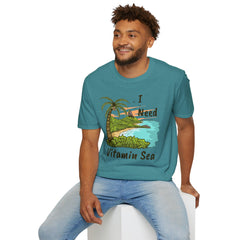 I NEED Vitamin Sea Unisex Softstyle T-Shirt