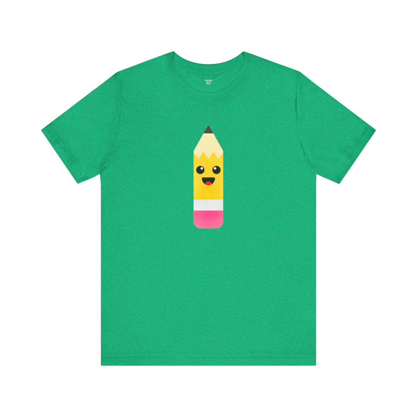 Emoji TEACHER PENCIL- Graphic Unisex Jersey Short Sleeve Tee