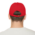 RED Friday unisex ball cap with Leather Patch (Rectangle)