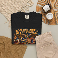 250th Anniversary - From the Bushnell Turtle to the Virginia Class Submarine 1776-2026 Tee