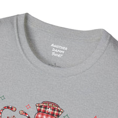 Christmas Nurse - Unisex Softstyle T-Shirt | Nurse Awareness, Medical Wear, Gift For Her, Scrubs T, Medical Staff Gift, Registered Nurse, RN