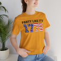 Party Like Its 1776, Graphic Unisex Jersey Short Sleeve Tee