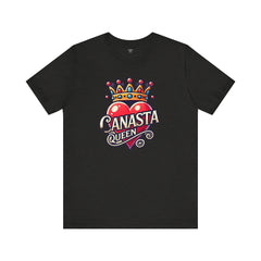 Canasta Queen Crown and Heart - Graphic Unisex Tee