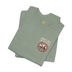 Montana Rules Tee - “3 Things You Don’t Do in Montana: Don’t Pet the Buffalo, Outdrink Canadians, Mess with Cowboy Music”