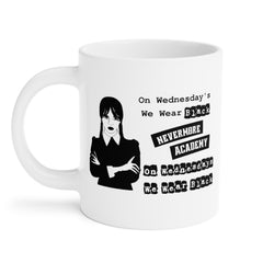 Wednesday Addams - Ceramic Mugs (11oz\15oz\20oz) | Pop Culture | Addams Family | Fan Gift | Gift For Her | Gothic Style Mug | Creepy Comedy