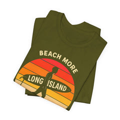 Tobay Beach Vibes Unisex Tee - Surf's Up Long Island | Summer Shirt