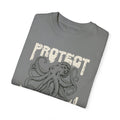 Octopus, Protect Our Ocean -  Graphic Unisex Garment-Dyed T-shirt