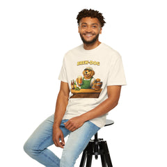 Golden Retriever Brewer Beer T-Shirt — Cute Brew-Dog Graphic Tee