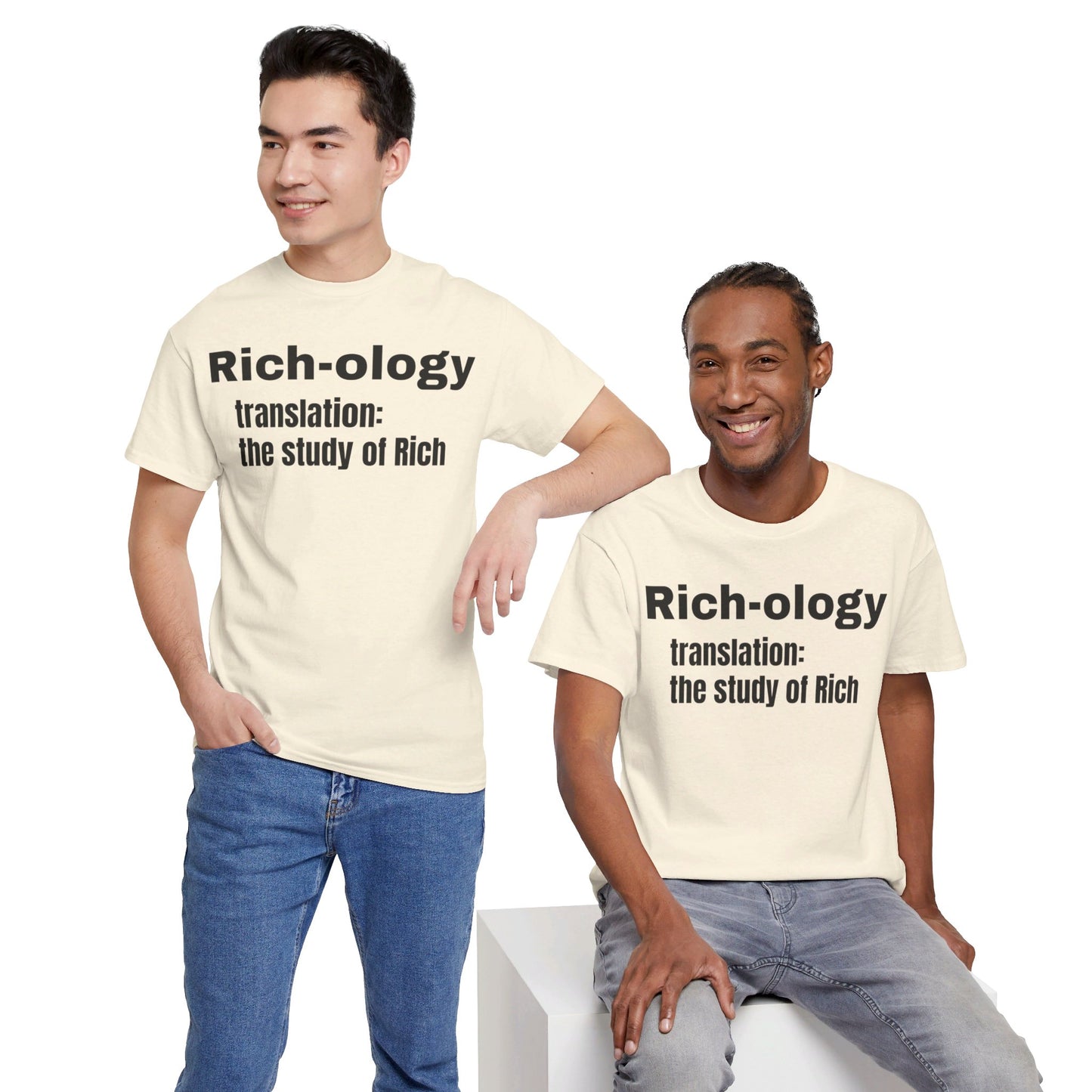 Personalized [Name] - ology - Unisex Heavy Cotton Tee