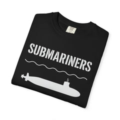 Submariners T‑Shirt — “Beneath the Waves Above the Rest” Navy Crew Tee