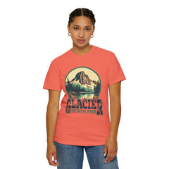 Glacier National Park Graphic, Comfort Colors Soft Relaxed Fit Unisex Garment-Dyed T-shirt