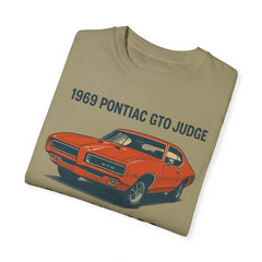 Retro Pontiac 1969 GTO Judge - Unisex Comfort Colors Garment Dyed T-Shirt