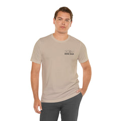 Dog Dad T-Shirt — Personalized Your Dog Image  Tee (Custom Name)