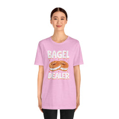 Funny Bagel Dealer Tee - Graphic Shirt