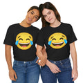 Emoji Whos Laughing - Graphic Unisex Jersey Short Sleeve Tee