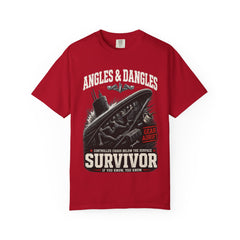 Submarine Angles and Dangles Survivor Unisex Garment-Dyed T-shirt