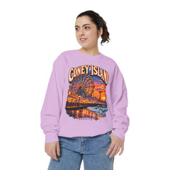Brooklyn's Coney Island Sunset Sweatshirt - Comfort Colors Soft