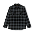 Wild Sound Wolf Guitarist Graphic - Unisex Flannel Shirt