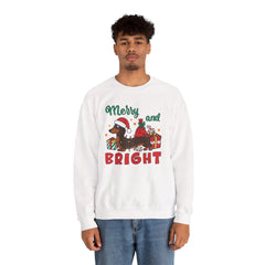 Dachsund Christmas - Unisex Heavy Blend™ Crewneck Sweatshirt